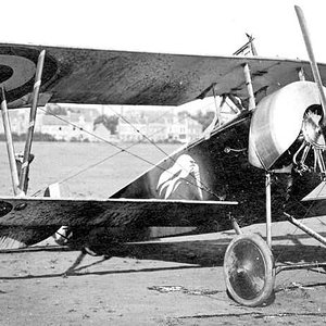 Nieuport 11 no. 1135 captured by Germans in 1916 (1)