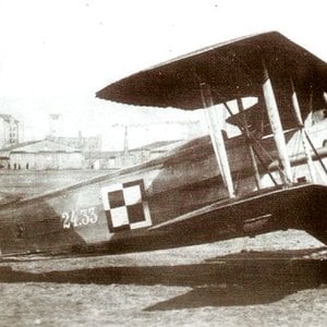 SPAD S XIIIC.1 no. 24.33 of the Polish AF, a post-war picture