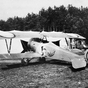 Nieuport 23  no. N4187, the soviet 22nd KAO in 20'