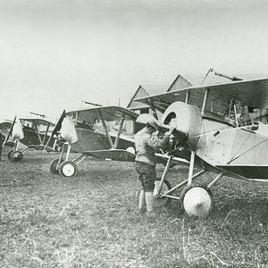 Nieuport 11, Lafayette Escadrille at Luxeuil-les-Bains, France 1916
