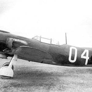 Lavochkin La-5FN "White 04", no.39210104 with the M-82FN engine, trials 1943