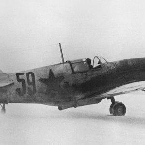 LaGG-3 "Red 59", 3 GIAP, 1942 (1)