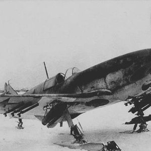 LaGG-3 on skis