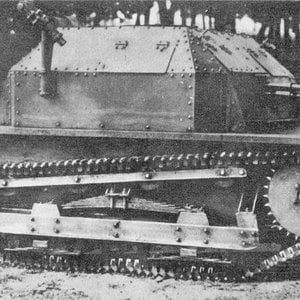 A Polish scout tankette TK-3