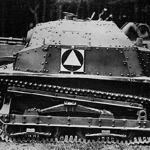 A Polish scout tankette  TKS