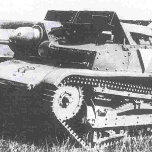 A  Polish scout tankette TKS armed with 20mm gun (3)