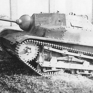 A  Polish scout tankette TKS armed with 20mm gun (2)