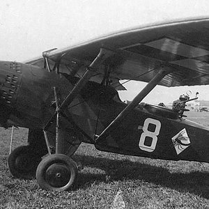 Lublin R-XIIID "White 8",  33 Squadron