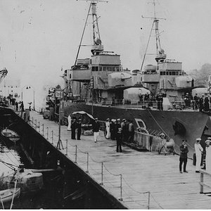 ORP Burza and ORP Wicher in Kiel, 1935 (1)