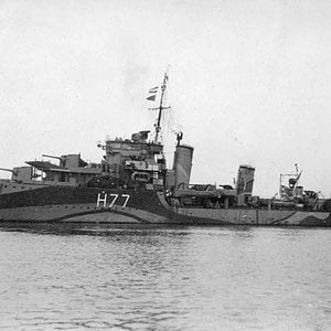 HMS Boreas, H77