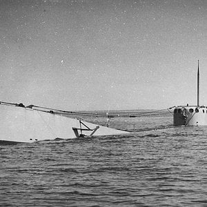 ORP Sep surfacing out, a post-war picture