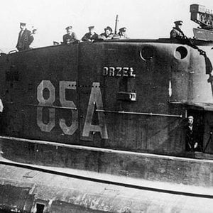 ORP Orzeł, conning  tower in 1940