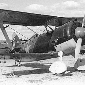 Polikarpov I-15bis "White 8" of the 42th IAP, captured 1941