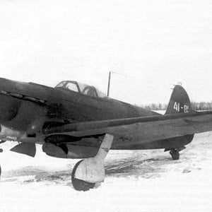 Yak-7DI based on Yak-7b sn.4101 (Yak-9 prototype), February 1943