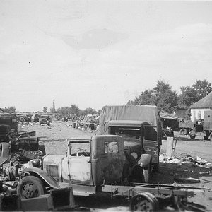 Abandoned soviet stuff in 1941