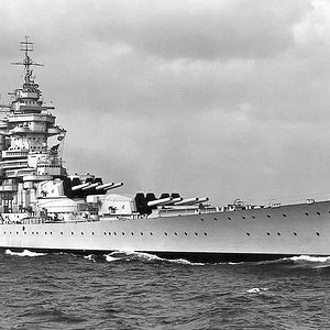 French battleship Richelieu, 1944