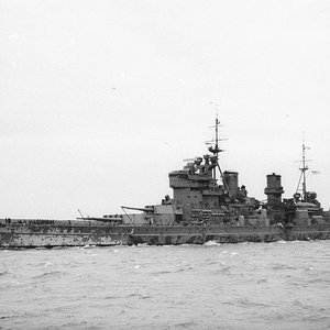 HMS King George V battleship, 1941