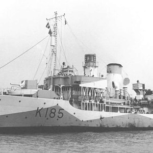 HMS Alisma K185, Flower-class corvette (1)