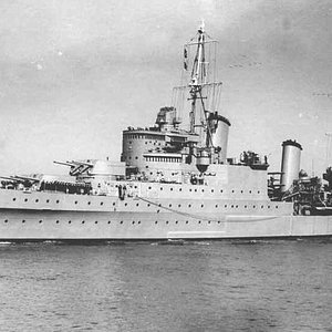 HMS Glasgow light cruiser, 1937