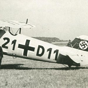 Heinkel He 51A-1,  JG 132, in 30'