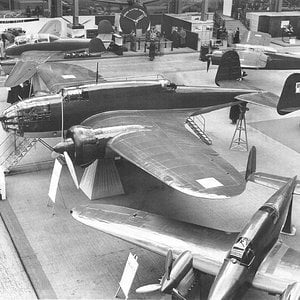 PZL-37 Łoś, PZL-33 Wyżeł and PZL-38 Wilk, the Expo exibition, Paris 1938 (1)