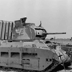 A-12 Matilda II captured in the North Africa (2)