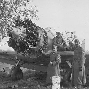 A captured soviet Su-2 light bomber, 1941