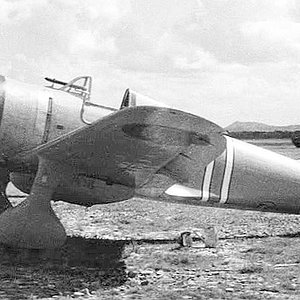 Nakajima Ki-27 Nate at an airfield (2)