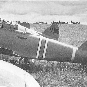 Nakajima Ki-27 Nate at an airfield (1)