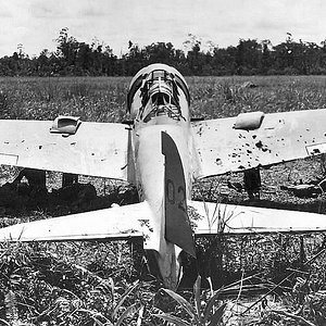 Mitsubishi A6M3 Zero, code Q102, New Guinea, 1943 (3)