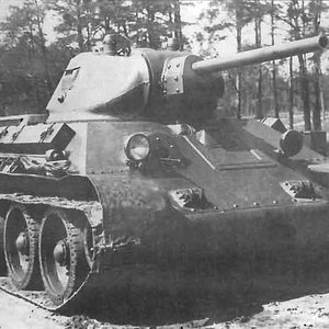 T-34/76 model 1941, the cast turret