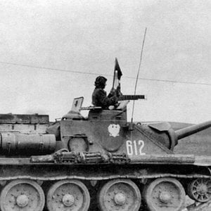 SU-85M "White 612"  of the Polish Army, 1945