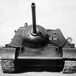 SU-85-IV prototype, the front view (2)