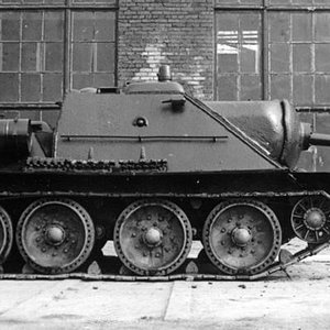 SU-85-IV prototype, the side view (1)