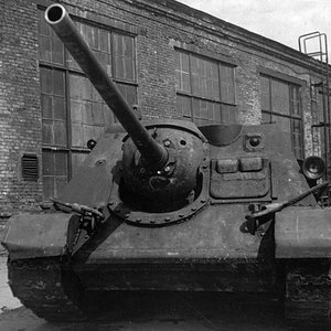 SU-85-II prototype, the front view, 1943 (3)