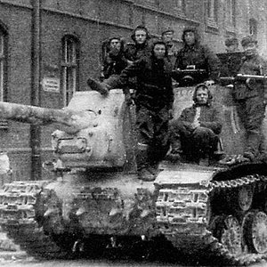 ISU-122, Gdańsk, Poland, 1944