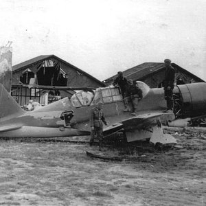 Sukhoi Su-2 "Red 7" captured in 1941