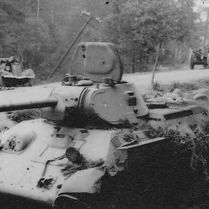 T-34/76 model 1941, abandoned