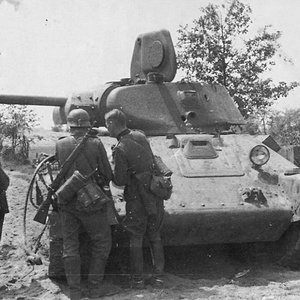T-34/76 model 1941 captured in 1941