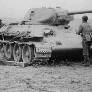 T-34/76 model 1941 with the cast turret