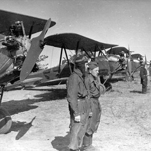 Polikarpov Po-2 (U-2) with crews