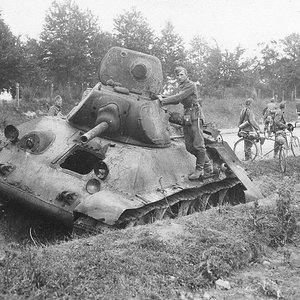 T-34/76 model 1940, the  Summer 1941