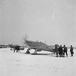 Hurricane Mk.IIbTrop, RAF 151 Wing, no.81 Squadron,  FU56, Z4017, Vaenga, USSR, 1941