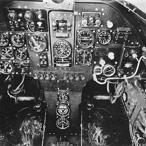 Dewoitine D.520 cockpit