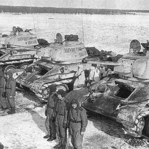 T-34/76 model 1943 in winter