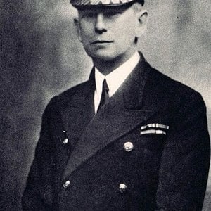 Vice Admiral Jerzy Świrski (1882-1959), the Chief of the Directorate of the Polish Navy.