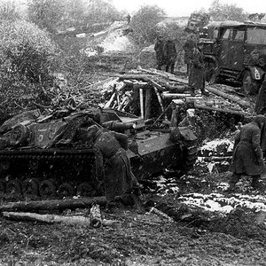 Stug III  in soviet mud, 1941