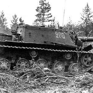 SU-152 of 1539 CAP, 2 Baltic Front, Karelia,  1944 (2)
