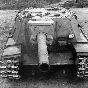 SU-152 , the  front view