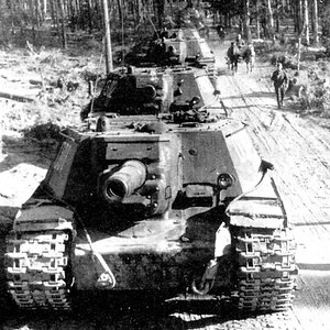 KV-14, the SU-152  predecessor still in use, 1944